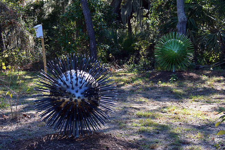 Sculpture at the Coastal Discovery Museum in Hilton Head, SC