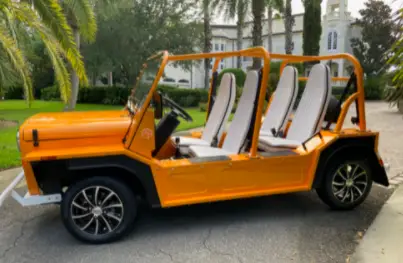 Orange Moke Rental At Beaufort Inn