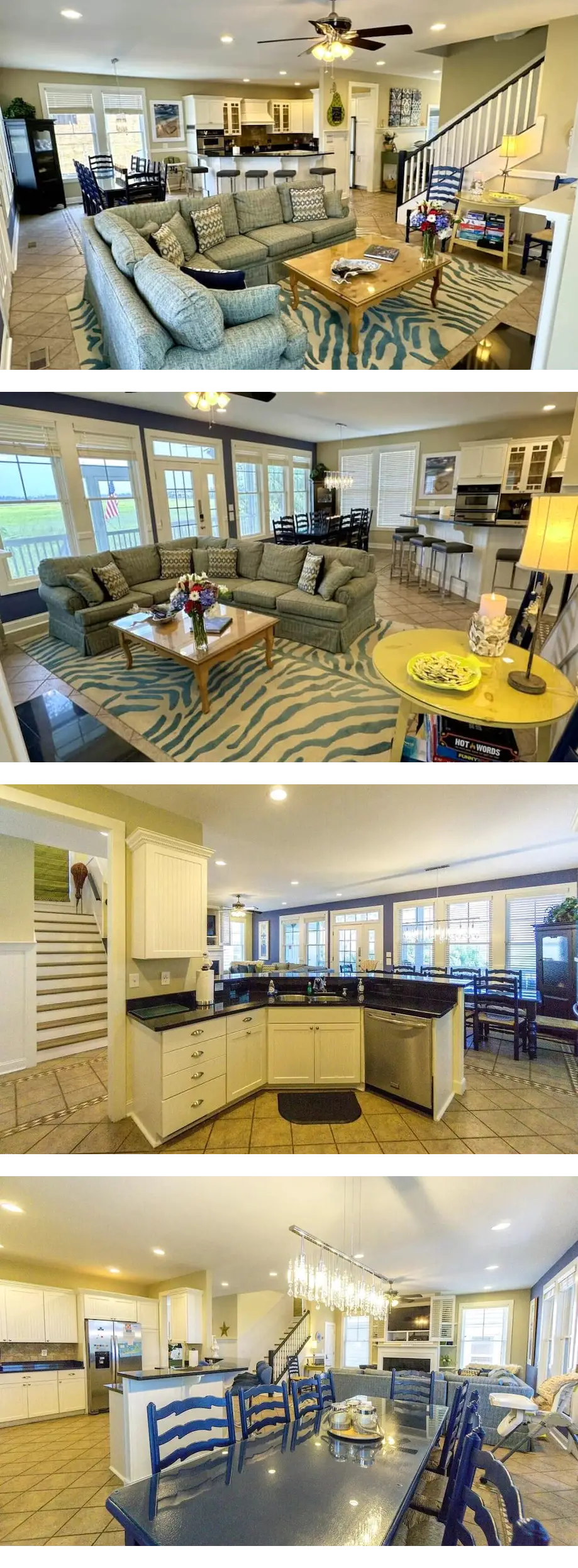 Large Home on Marsh, Party Deck, Game Rm...