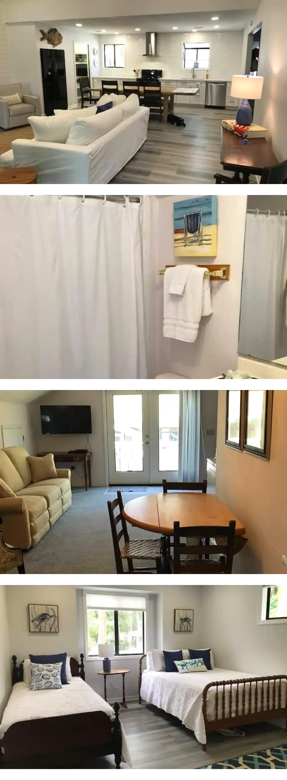 Renovated Center Island Home & Garage Ap...