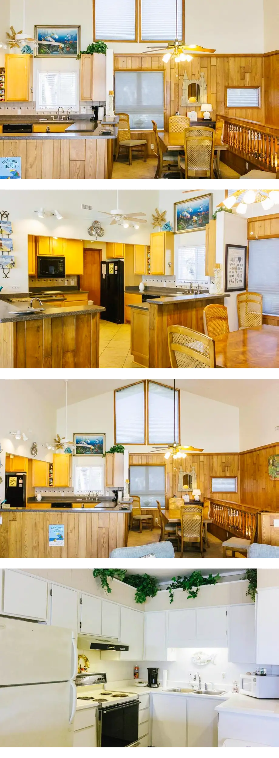 Beachfront home with expansive deck and ...