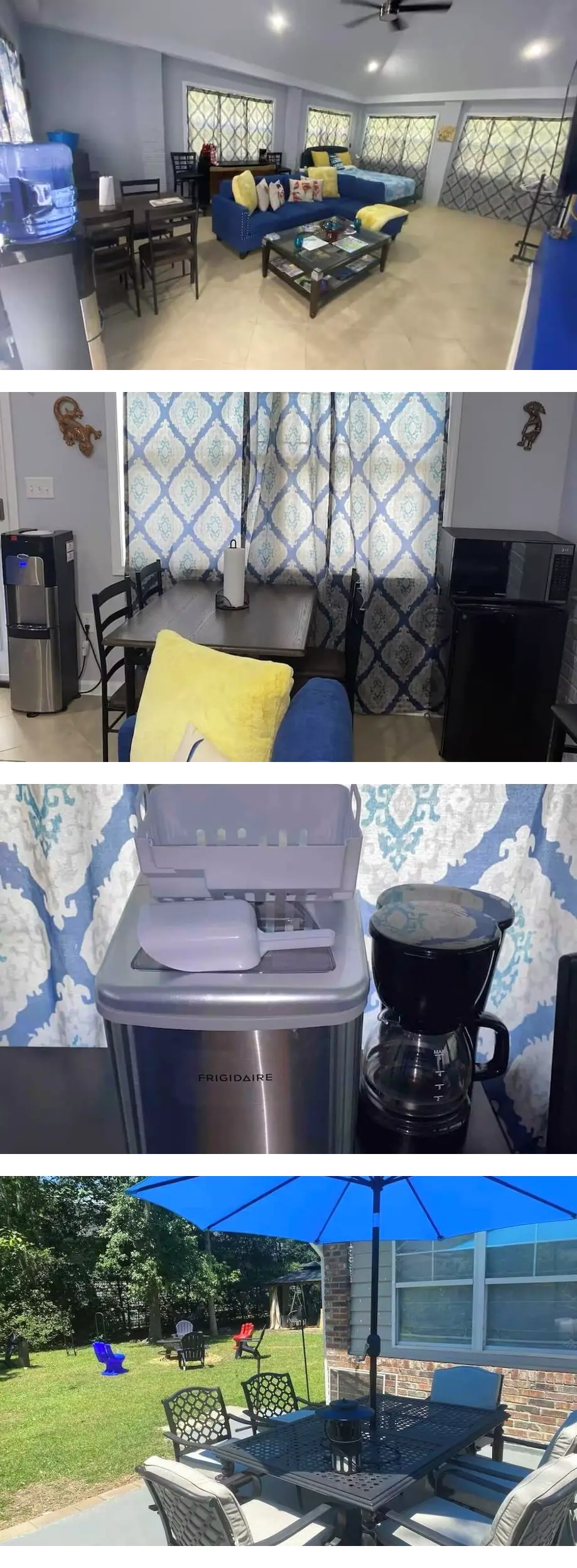 “Islander’s Oasis” on a little pie...